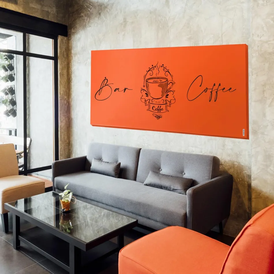 Radiador eléctrico personalizable en polvo de mármol Made in Italy - Lineep viadurini