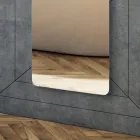 Radiador eléctrico de vidrio y aluminio Made in Italy - Glaze viadurini