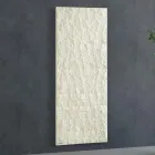 Radiador Híbrido Hasta 1400 Vatios en Polvo de Mármol Italiano - Terraa viadurini