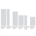 Radiador híbrido de polvo de mármol italiano con termostato - Texturee viadurini