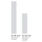 Radiador híbrido en polvo de mármol italiano hasta 500 Watt - Naturae viadurini