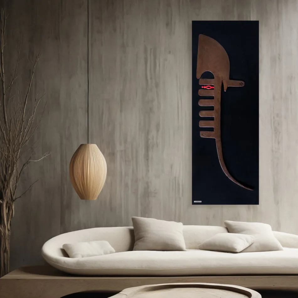 Radiador híbrido en polvo de mármol reciclado Made in Italy - Venecia viadurini