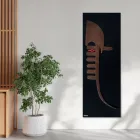 Radiador híbrido en polvo de mármol reciclado Made in Italy - Venecia viadurini