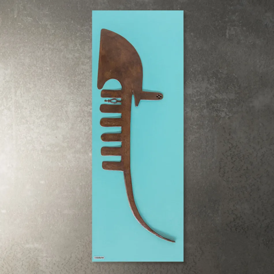 Radiador híbrido en polvo de mármol reciclado Made in Italy - Venecia viadurini