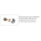 Radiador hidráulico con diferentes elementos fabricado en Italia - Ardore viadurini