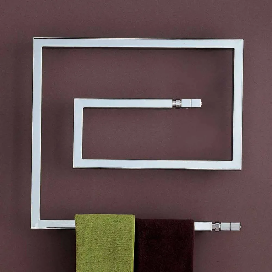 Hidráulico TERMOARREDO cepillado de la serpiente de acero inoxidable por Scirocco H viadurini