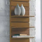 acero hidráulico TERMOARREDO, estantes de roble, Utilidad Scirocco H viadurini