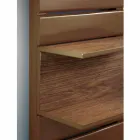 acero hidráulico TERMOARREDO, estantes de roble, Utilidad Scirocco H viadurini