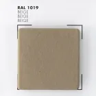 Radiador hidráulico moderno en polvo de mármol italiano - Texturee viadurini