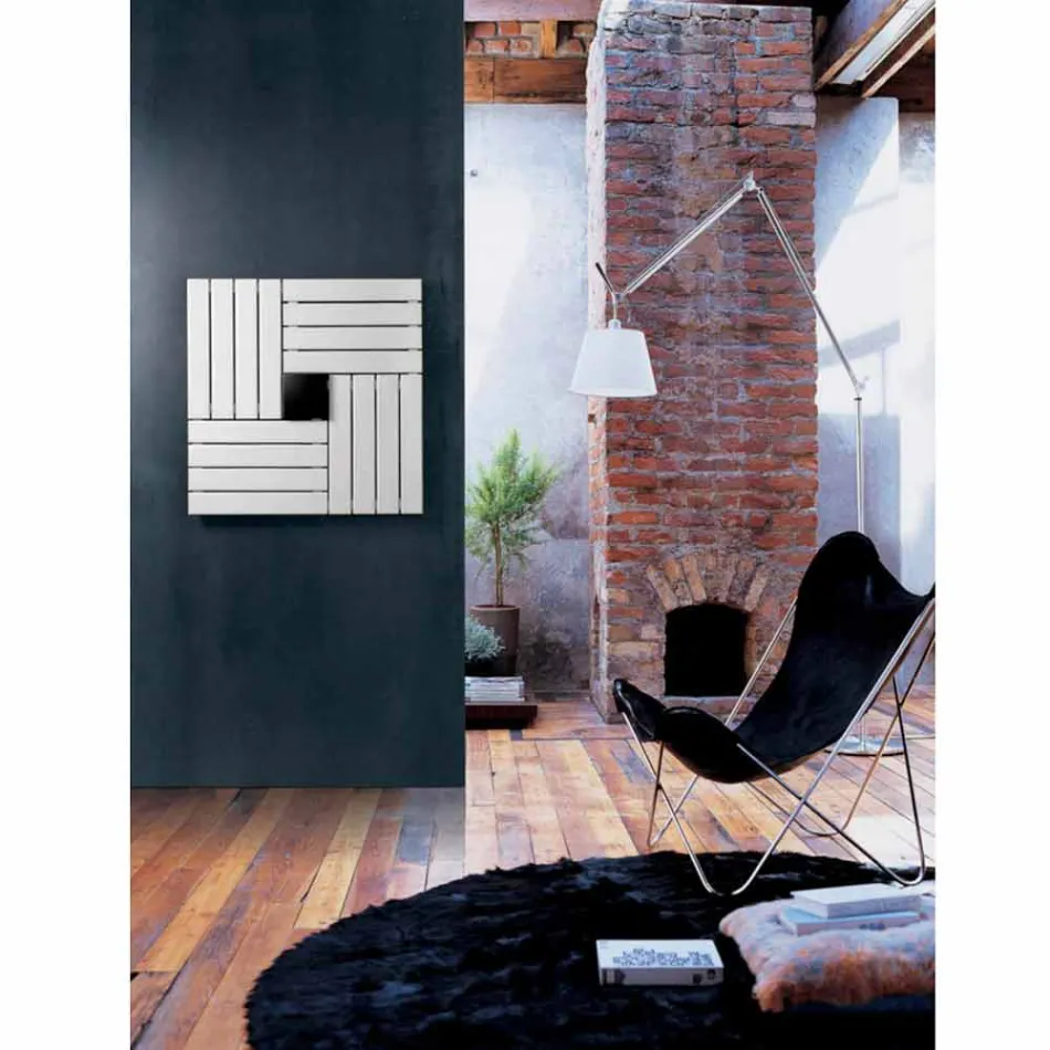 TERMOARREDO diseño cuadrado hidráulico fabricado en Italia Square Scirocco H viadurini