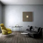 TERMOARREDO diseño cuadrado hidráulico fabricado en Italia Square Scirocco H viadurini