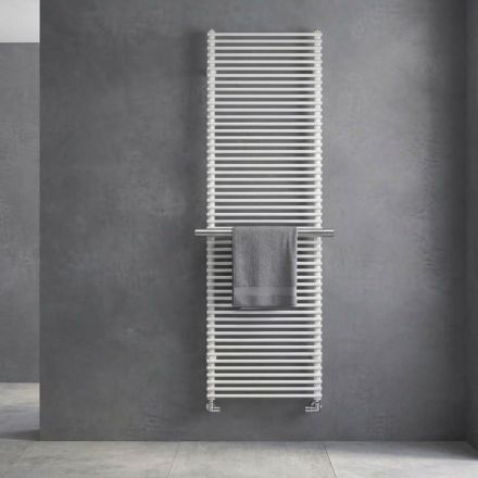 Radiador mixto con barra de diferentes alturas y anchuras, fabricado en Italia - Brace viadurini