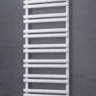 Toallero calefactor mixto en acero al carbono Made in Italy - Bávaro viadurini