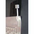 Barry moderno radiador de vidrio templado hidráulico viadurini