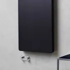 Radiador vertical con diseño hidráulico en aluminio coloreado hasta 662 W - Libro viadurini