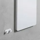 Radiador vertical con diseño hidráulico en aluminio coloreado hasta 662 W - Libro viadurini