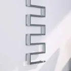 TERMOARREDO vertical de acabado cromado hidráulico serpiente por Scirocco H viadurini