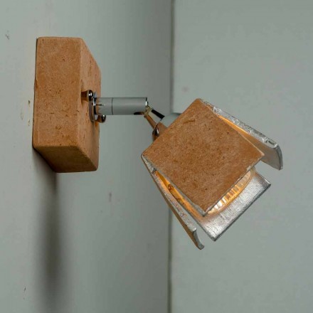 Toscot Piastra faro con 1 luz direccional viadurini