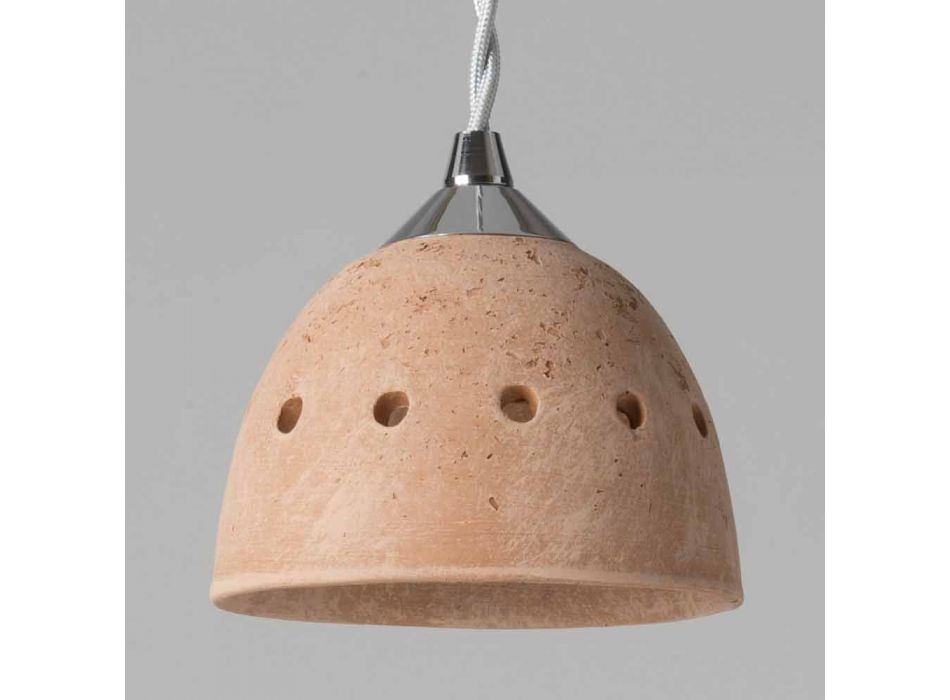 Toscot Apuane lámpara suspendida sin roseta hecha en Toscana viadurini