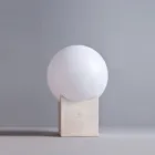 Poste de luz de exterior Toscot Atlante de terracota fabricado en Toscana viadurini