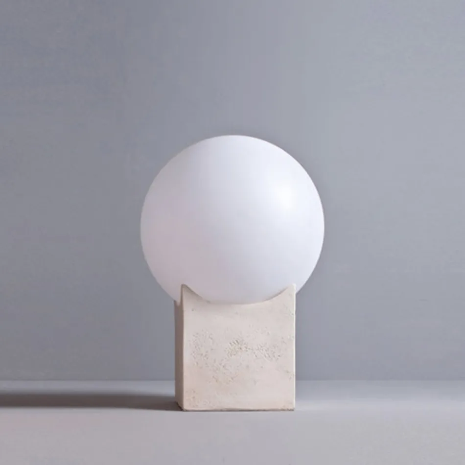 Poste de luz de exterior Toscot Atlante de terracota fabricado en Toscana viadurini