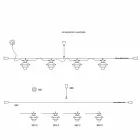 TOSCOT Battersea lámpara colgante con maceta de terracota viadurini