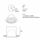 TOSCOT Karst faro construido O23 cm Made in Toscana viadurini