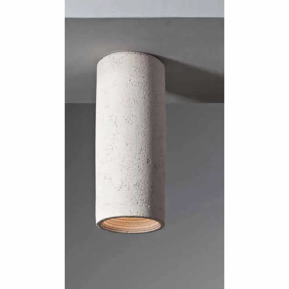 TOSCOT Karst gran luz de techo Ø 13 x H 31 cm Made in Toscana viadurini