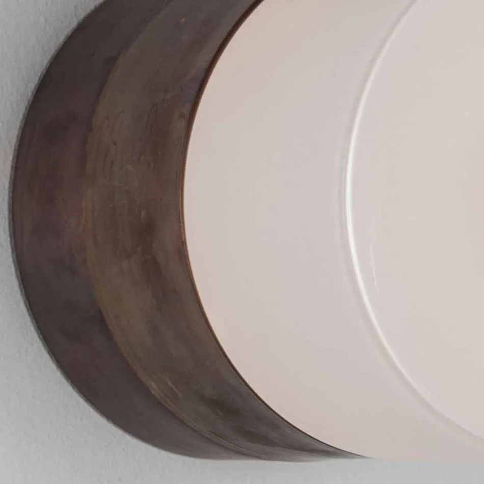 TOSCOT Chapeau! Lámpara de pared / techo artesanal hecha en la Toscana viadurini