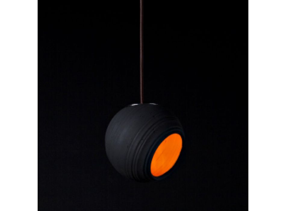 Lámpara colgante Toscot Newton de terracota de estilo moderno viadurini