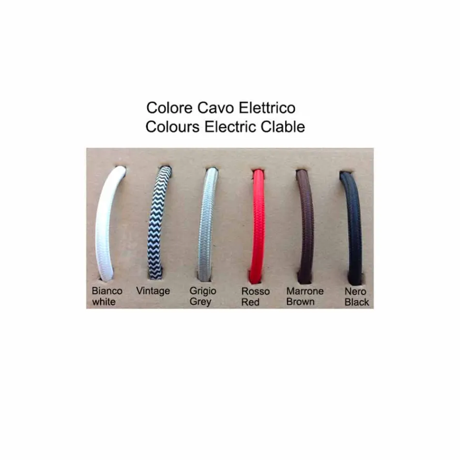 lámpara colgante siglo XX TOSCOT con roseta viadurini