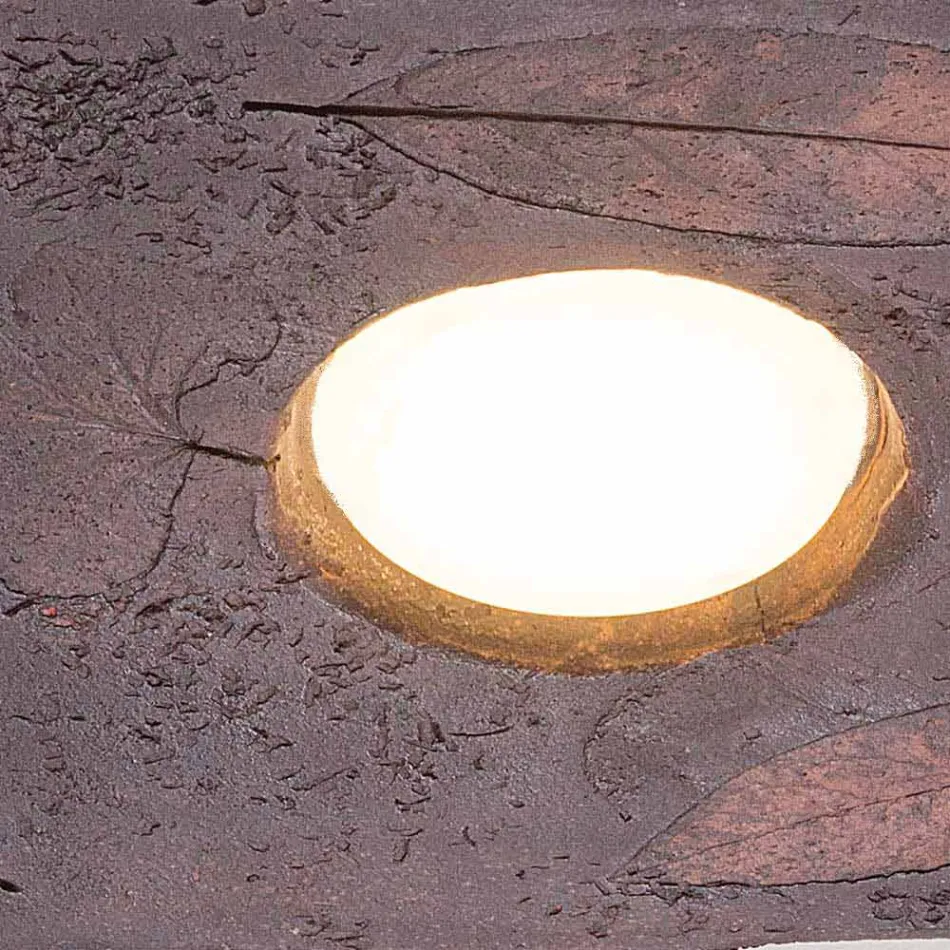 Toscot Vivaldi aplique de terracota de diseño realizado en Italia viadurini