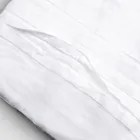 Mantel de lino blanco con borde plisado de lujo italiano - Tippel viadurini