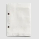 Mantel Modular de Lino de Colores con Ojales y 10 Botones - Mediterráneo viadurini