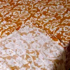 Mantel de lino 100% artesanal italiano con estampado a mano de una pieza - Marcas viadurini