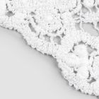 Mantel rectangular en lino y encaje de algodón Diseño de lujo italiano - Olimpia viadurini