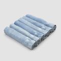 Servilletas de lino grueso y borde doblado, varios colores, 6 piezas - Onestini