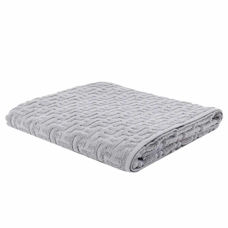 Trío de Toallas de Baño en Terry Cotton Towel, Face and Guest - Ginestra viadurini