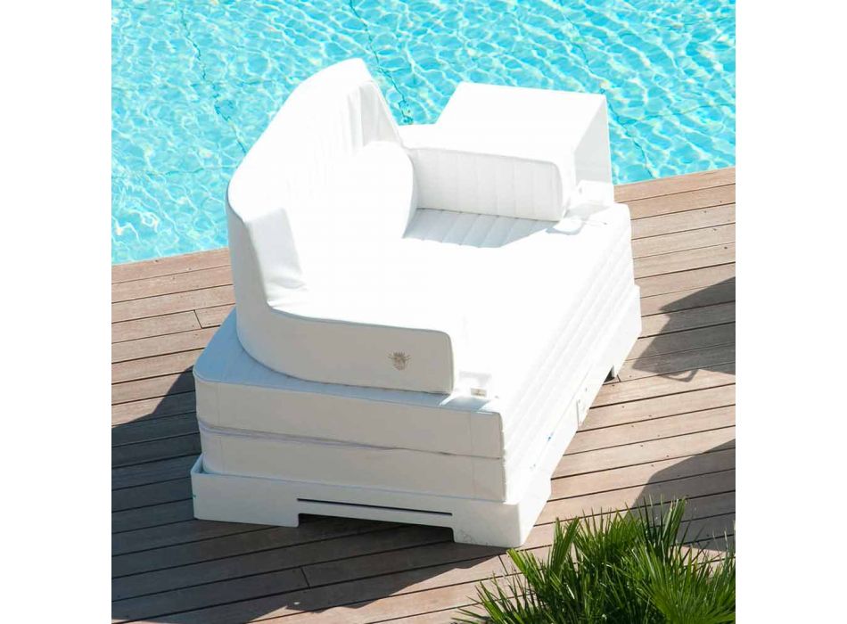 Trona Magnum Sillón flotante de lujo con diseño de doble asiento viadurini