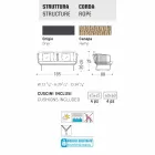 Varaschin Babylon Sofá de 2 plazas con un diseño moderno viadurini