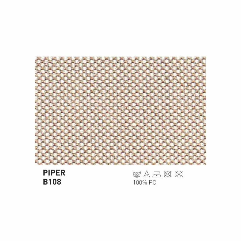 Varaschin Barcode cama de jardín moderna / de interior de teca viadurini