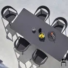 Varaschin silla inteligente de diseño moderno jardín, 6 piezas viadurini