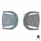 Varaschin silla inteligente de diseño moderno jardín, 6 piezas viadurini