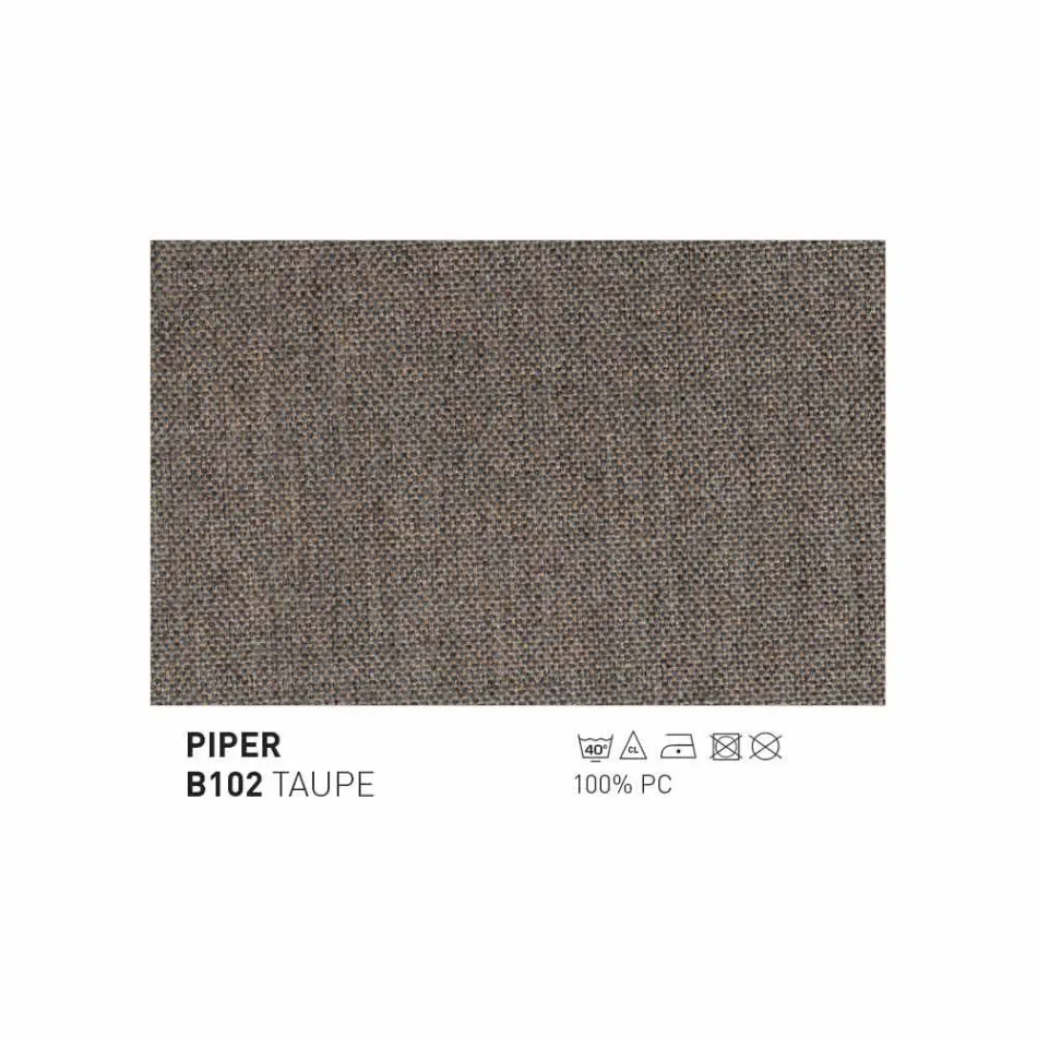 Reposapiés al aire libre de diseño Varaschin Emma en tela tapizada viadurini