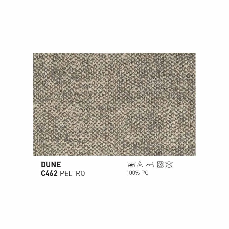 Varaschin Emma sillón al aire libre moderno con reposacabezas de tela viadurini