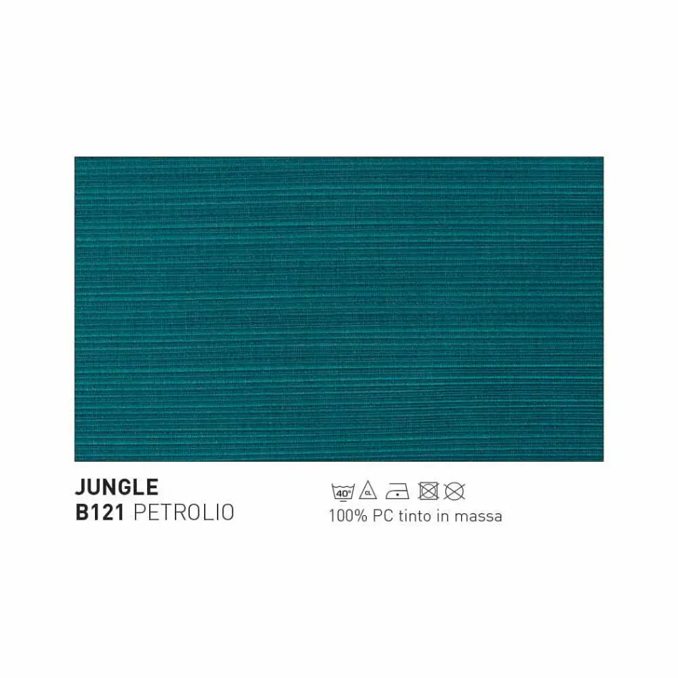 Varaschin Emma design silla de jardín en tela y aluminio viadurini