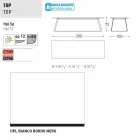 Varaschin Kolonaki Mesa de jardín moderna en diferentes tamaños viadurini