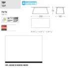 Varaschin Kolonaki Mesa de jardín moderna en diferentes tamaños viadurini