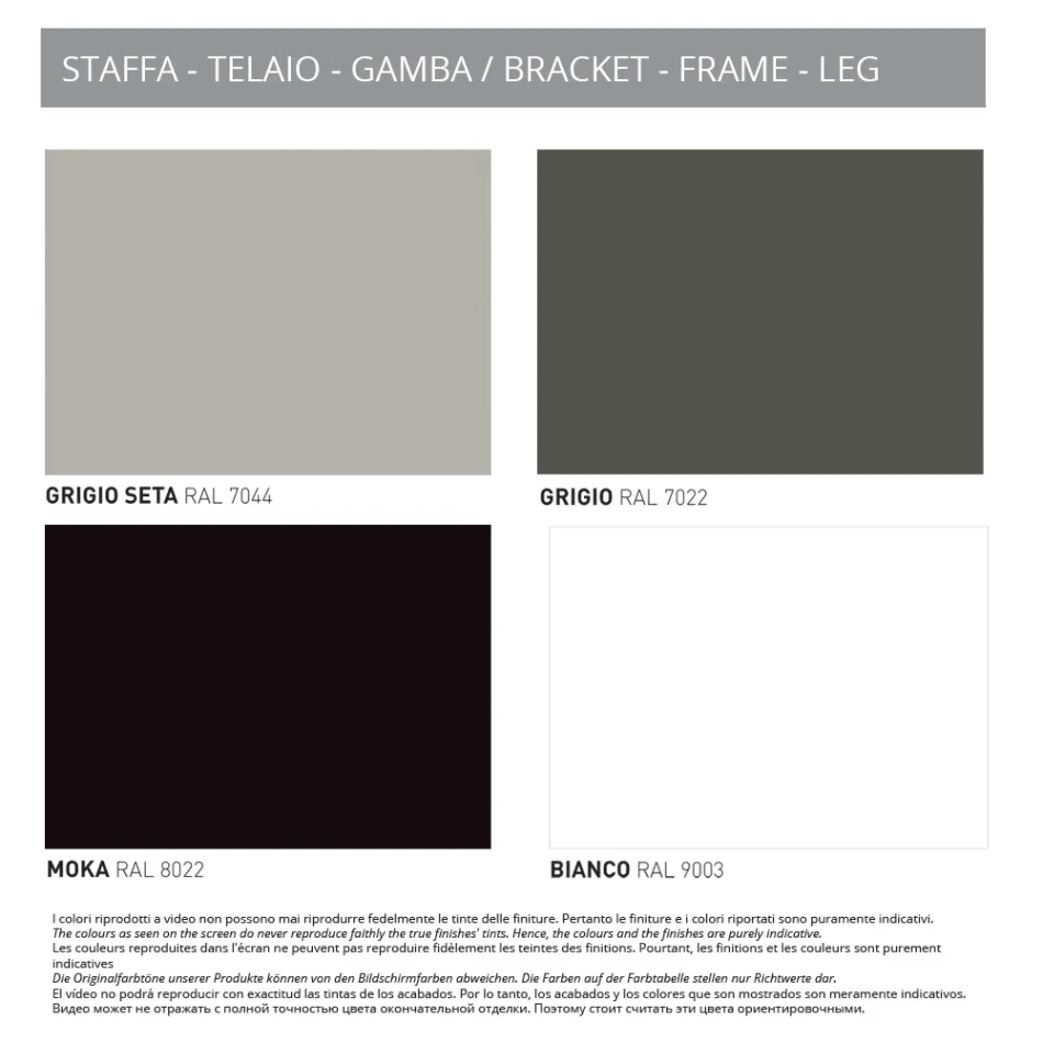 Varaschin Link mesa de jardín extensible de diseño moderno, Al. 73,2 cm viadurini