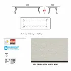 mesa Varaschin Enlace con patas de madera de teca, H 65 cm viadurini